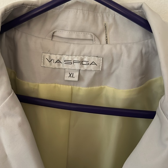 Via Spiga color block trench coat - Picture 2 of 5